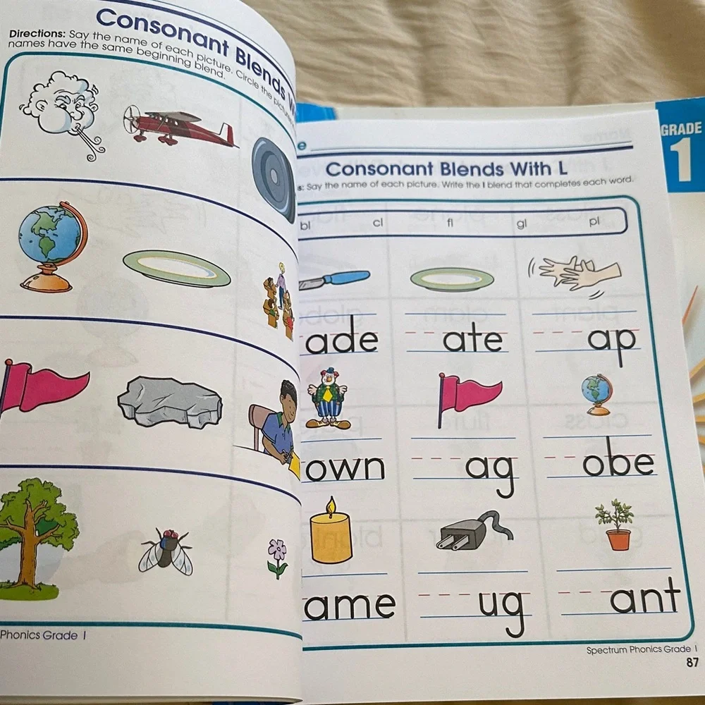 First Grade Subtraction Educational Workbook - Picture 6 of 11